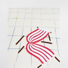 Broken Deckchair by Fleur Yearsley