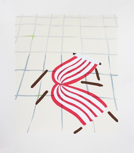 Broken Deckchair  by Fleur Yearsley