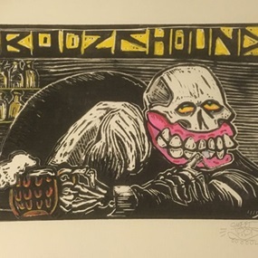 Booze Hound (Yellow Eyes) by Sweet Toof