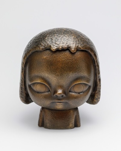 Kira (Sculpture) (Burnished Gold) by Roby Dwi Antono