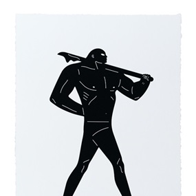The Marcher (Black) by Cleon Peterson