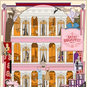 The Grand Budapest Hotel by Murugiah
