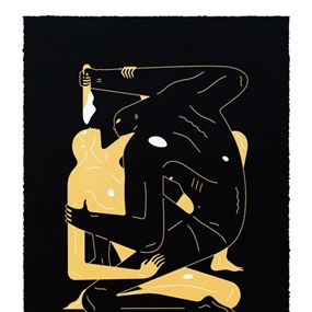 My Love Is Vengeance (Black) by Cleon Peterson