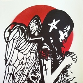 Fallen Angel (White / Red) by Copyright