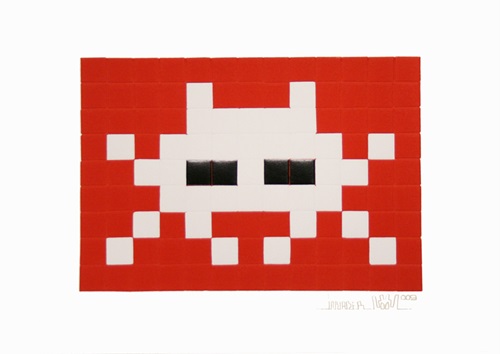 Invasion (White) by Space Invader