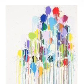 Colour Splat Cluster by Ian Davenport