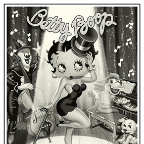 Betty Boop (Mono Edition) by John Keaveney