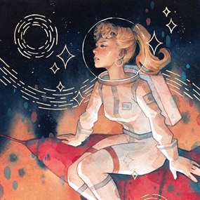Astronaut Barbie by Kelogsloops