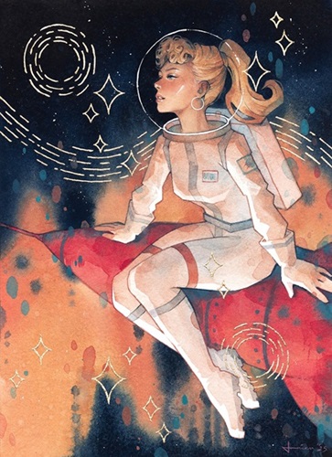 Astronaut Barbie  by Kelogsloops