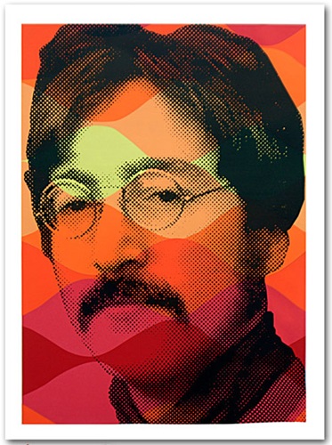 Vintage Lennon  by Mr Brainwash