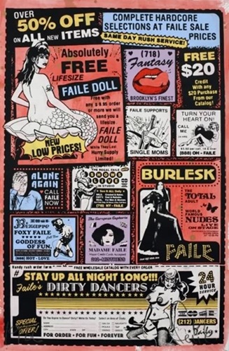 Sexy Ads (Color) by Faile
