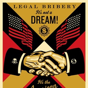 End Corruption by Shepard Fairey