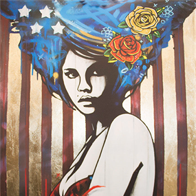 American Princess IV (Stars & Stripes) (Gold Leaf) by Copyright