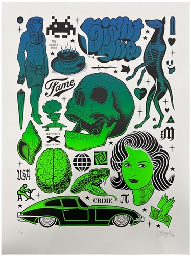 Invader By Mike Giant Editioned Artwork Art Collectorz