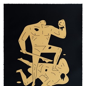Headless Man (2024) (Black & Gold) by Cleon Peterson