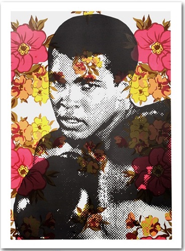 Vintage Ali  by Mr Brainwash