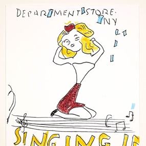 Singing In The Rain (First Edition) by Rose Wylie