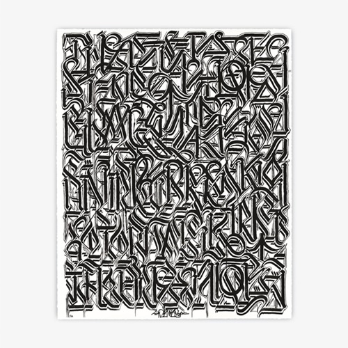 Esoteric Knowledge #1 (Black On White) by Defer