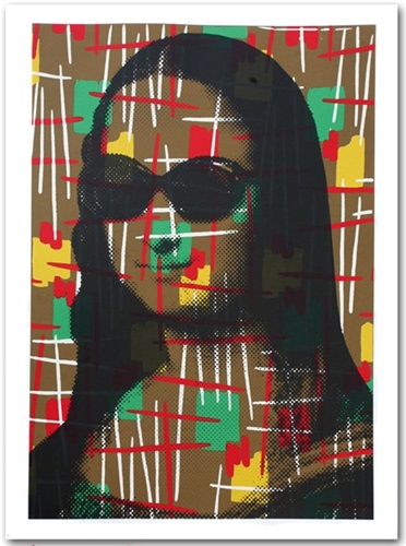 Vintage Mona Lisa  by Mr Brainwash