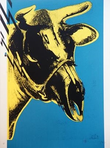 Dead Cow (Blue / Yellow) by Paul Insect
