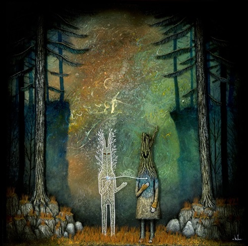 Invoking The Heart Of The Forest  by Andy Kehoe