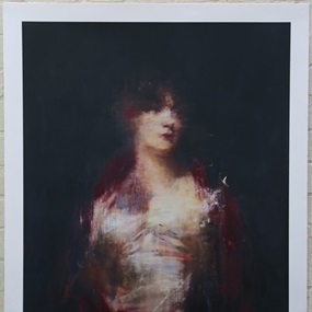 Portrait Of A Woman In Red (First Edition) by Jake Wood-Evans