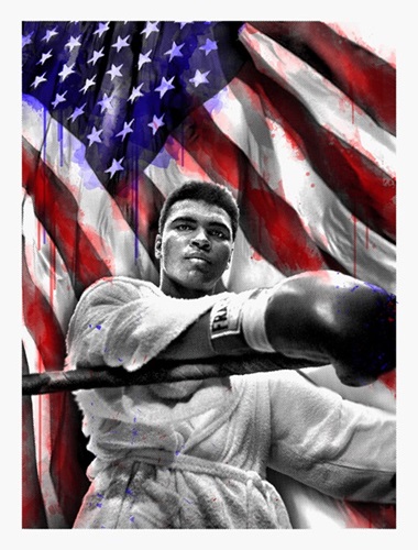 American Hero  by Mr Brainwash