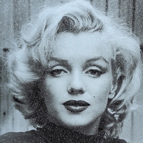 Marilyn Hollywood (2019) (Superstar Blue) by Russell Young