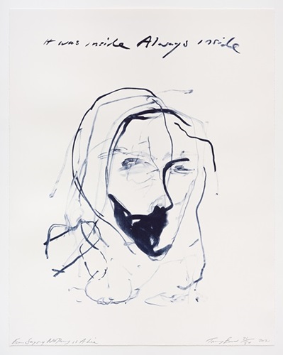 Even Saying Nothing Is A Lie  by Tracey Emin