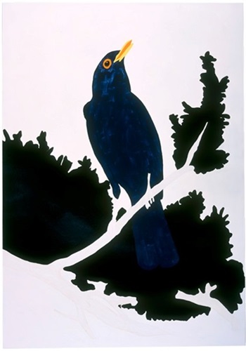 Blackbird  by Gary Hume