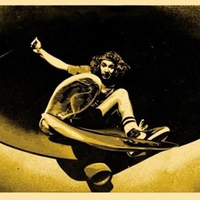 Alva Frontside (Gold / Black) by Shepard Fairey