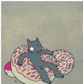 Donut Cat by Deth P. Sun