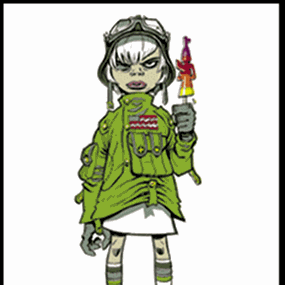 M16 Assault Lolly (Unsigned) by Jamie Hewlett