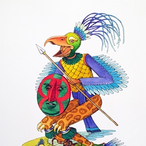 Jungle Caballero (Hand-Coloured) by WAONE