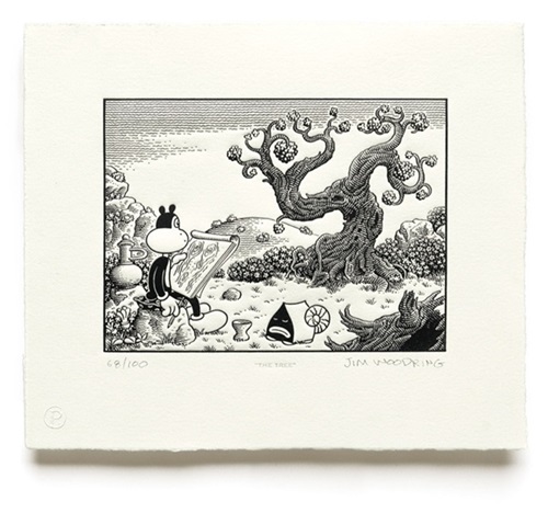 The Tree  by Jim Woodring