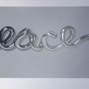 Peace Gun (Silver) by D*Face