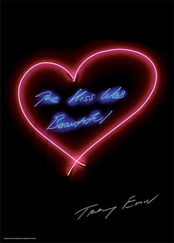 The Kiss Was Beautiful  by Tracey Emin