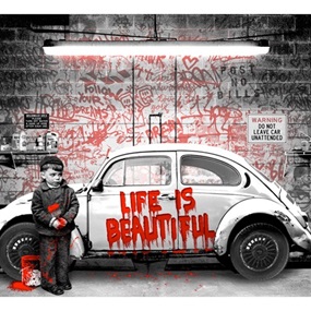 New Paint Job (Red) by Mr Brainwash