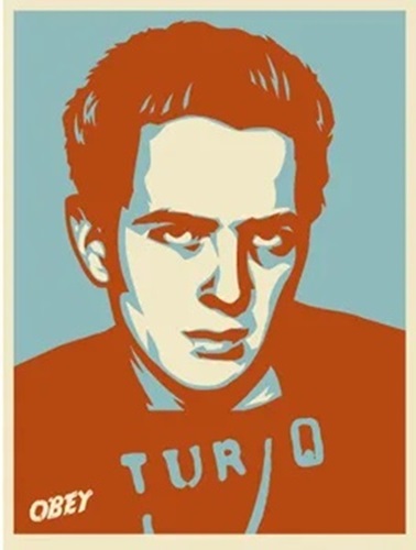 Joe Strummer  by Shepard Fairey