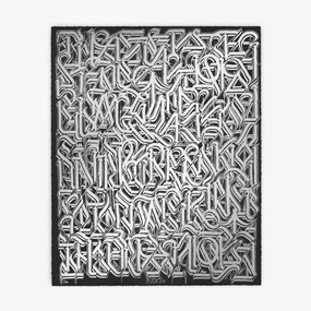 Esoteric Knowledge #1 (Silver On Black) by Defer