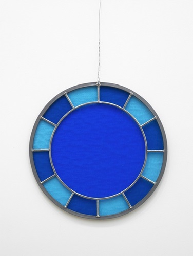 Blue Blue Blue Clock  by Ugo Rondinone