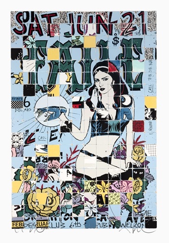 Live Brighton Beach  by Faile