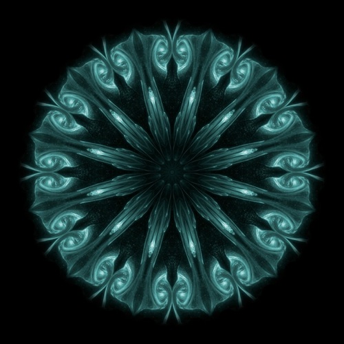 Mandala From The Psychotron (Ten)  by Doug Foster