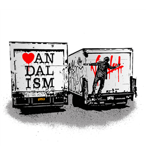 Vandalism Truck (Silver Edition) by Nick Walker