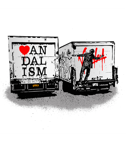 Vandalism Truck (Silver Edition) by Nick Walker