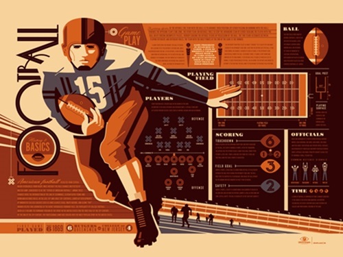 Football - History And Basics (Brown Version) by Tom Whalen