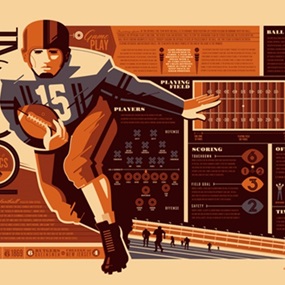 Football - History And Basics (Brown Version) by Tom Whalen