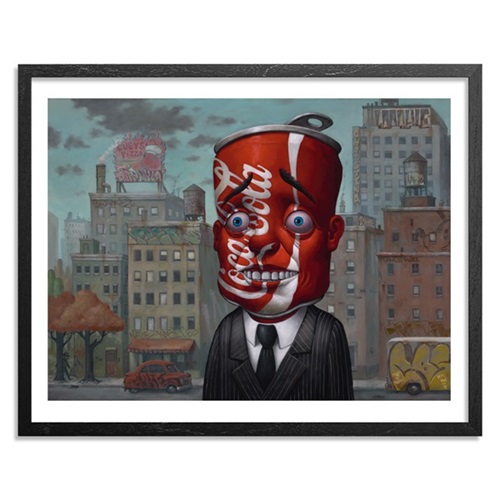 Coke Head (Hand-Embellished Edition) by Bob Dob