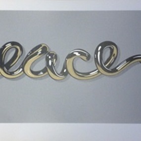 Peace Gun (Gold) by D*Face