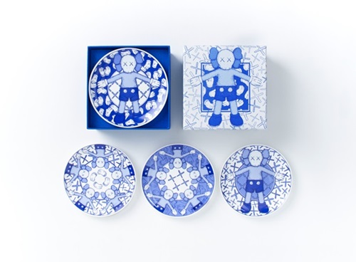 Holiday: Ceramic Plate Set  by Kaws